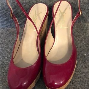 YSL Slingbacks